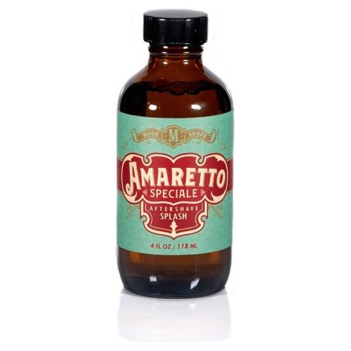 Moon Soaps Moon Soaps Amaretto Speciale Aftershave Splash 4 Oz Aftershave Gray