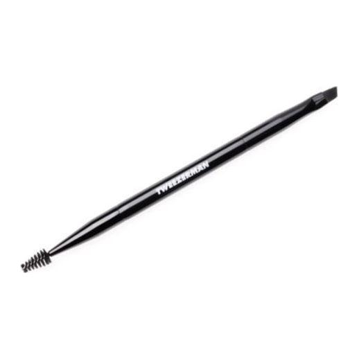 Tweezerman Tweezerman Angled Brown Brush & Spoolie 2200-R Makeup Brush Dark Slate Gray