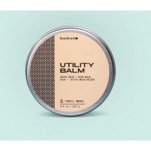 Beardbrand Beardbrand Temple Smoke Utility Balm 4.2 oz Beard Balm Light Gray