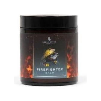 Noble Otter Noble Otter Soap Co. Firefighter Shaving Collection Shaving Set Dark Slate Gray Aftershave Balm 4 oz