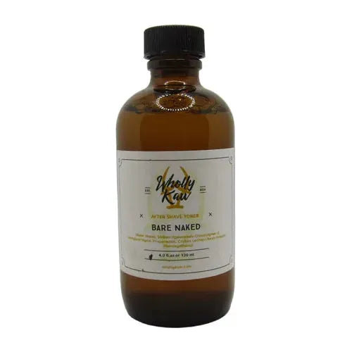 WhollyKaw Wholly Kaw Bare Naked Shaving Collection Shaving Set Dark Slate Gray Aftershave Toner 4 oz
