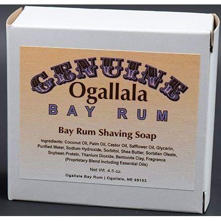 Ogallala Ogallala Bay Rum Shaving Soap 4.5 Oz Shaving Soap Dark Gray