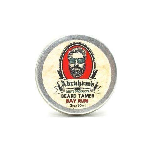 Abraham's Men's Products Abraham's Bay Rum Beard Tamer 2 Oz Beard Tamer Light Gray
