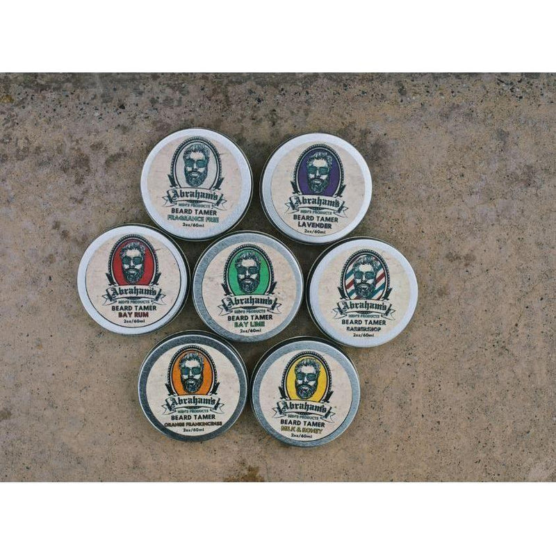 Abraham's Men's Products Abraham's Sweet Tabacco Beard Tamer 2 Oz Beard Tamer Dim Gray