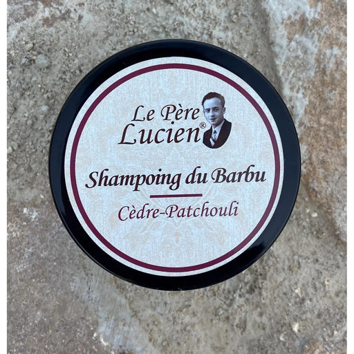Le Pere Lucien Le Pere Lucien Cedre Patchouli Natural Beard Shampoo 100g Beard Shampoo Dark Gray
