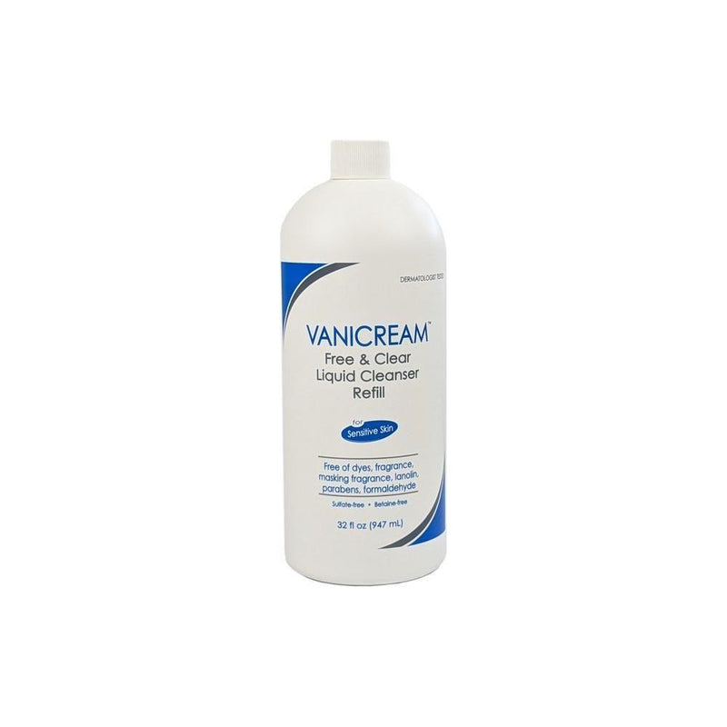 Vanicream Vanicream Free & Clear Liquid Cleanser Refill 947mL Liquid Cleanser Light Gray