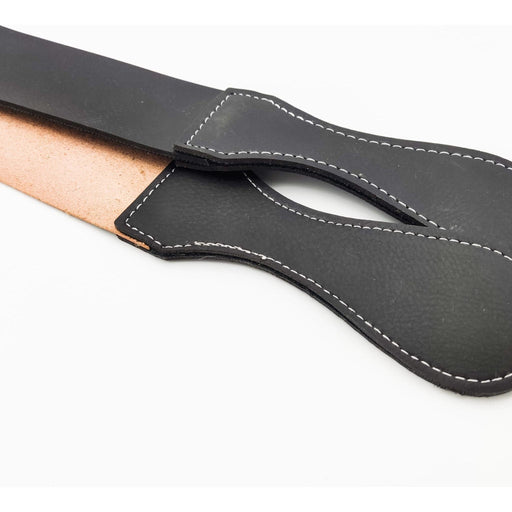Dural Dural Straight Razor Strop Leather Sharpening Strap 20" Black Barber Strop Straight Razor Strop Dark Slate Gray