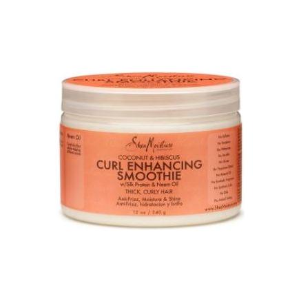 SheaMoisture SheaMoisture Coconut & Hibiscus Curl Enhancing Smoothie 340g Hair Care Product Dark Salmon