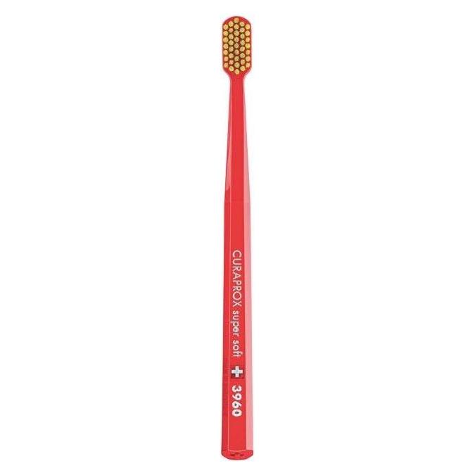 Curaprox Curaprox 3960 Super Soft Toothbrush Oral Care Tomato