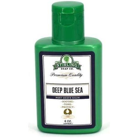 Stirling Soap Co Stirling Soap Co. Deep Blue Sea Shaving Collection Shaving Set Sea Green Post Shave Balm 4oz