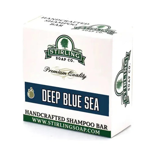 Stirling Soap Co Stirling Soap Co. Deep Blue Sea Shampoo Bar 3.8 Oz Shampoo Bar White Smoke