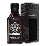 The Goodfellas' Smile The Goodfellas' Smile Savage Aftershave Based Alcohol/Alcohol Free Aftershave Set Black Alcohol Free Aftershave Splash 3.38 oz