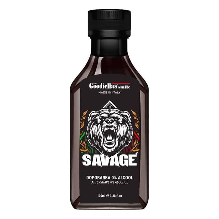 The Goodfellas' Smile The Goodfellas' Smile Savage Aftershave Based Alcohol/Alcohol Free Aftershave Set Black Aftershave Splash 3.4 oz,Alcohol Free Aftershave Splash 3.38 oz
