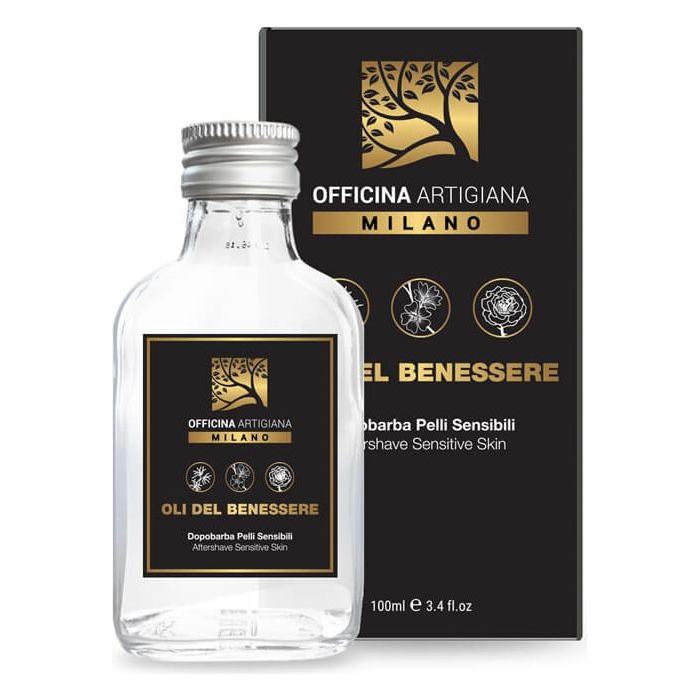 Officina Artigiana Milano Officina Artigiana Milano Oli Del Benessere Sensitive Skin Aftershave 100ml Aftershave Dark Slate Gray
