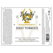 WhollyKaw Wholly Kaw Dulci Tabacco Shaving Collection Shaving Set Beige Aftershave Balm 1.76 oz