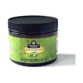 Captain's Choice Captain's Choice Eucalyptus Shaving Cream 4 Oz Shaving Cream Dark Slate Gray