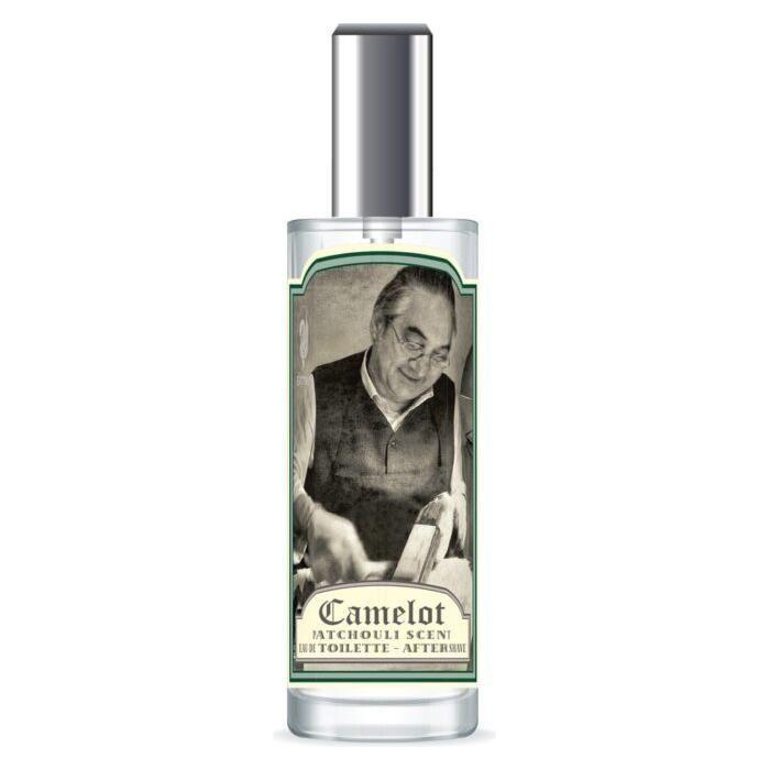 Extro Cosmesi Extro Cosmesi Camelot After Shave and Shaving Collection Shaving Set Gray Aftershave 3.4 oz