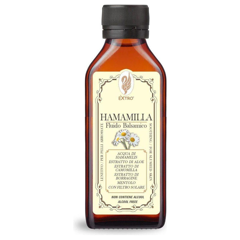 Extro Cosmesi Extro Cosmesi Hamamilla Shaving Collection Shaving Set Saddle Brown Balsamic Fluid 3.4 oz