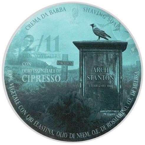 Extro Cosmesi Extro Cosmesi Due November Shaving Collection Shaving Set Dark Slate Gray Shaving Soap 5 oz