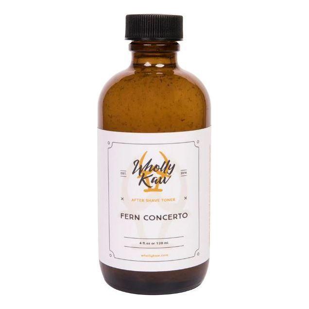 WhollyKaw Wholly Kaw Fern Concerto Shaving Collection Shaving Set Dark Slate Gray After Shave Toner 4 oz