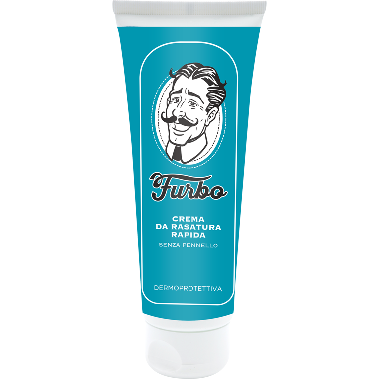Furbo Furbo Fast Shaving Cream in Tube 100ml Shaving Cream Light Sea Green