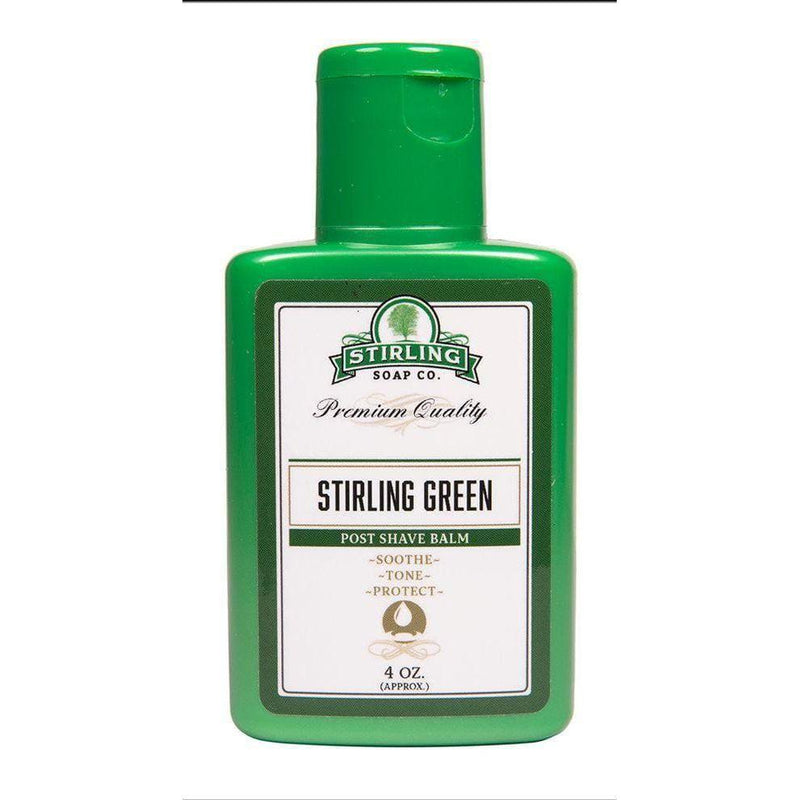 Stirling Soap Co Stirling Soap Co. Stirling Green Shaving Collection Shaving Set Beige Post Shave Balm 4oz