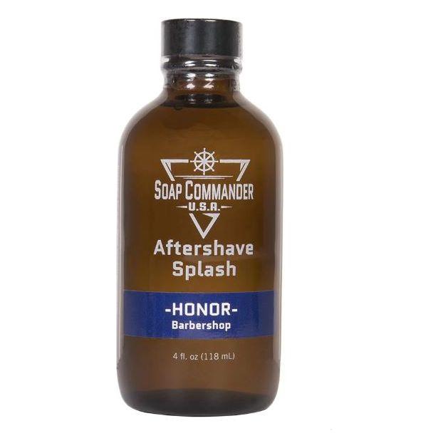 Soap Commander Soap Commander Honor After Shave Splash 4 Oz After Shave Splash Dark Olive Green