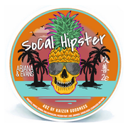 Ariana & Evans Ariana & Evans - Socal Hipster Shaving Collection Shaving Set Chocolate Hipster Aftershave & Skin Food 100ml,Kaizen 2e Shaving Soap 4 oz
