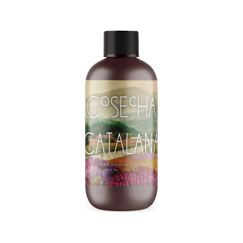 Gentleman's Nod Gentleman's Nod Cosecha Catalana Shaving Collection Shaving Set Dark Gray Aftershave Splash 3.3 oz