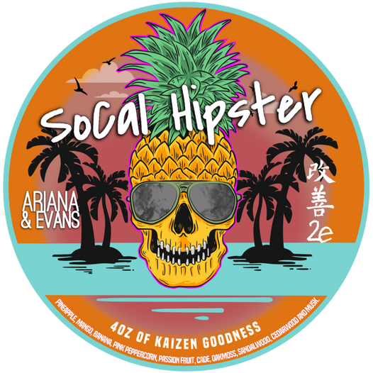 Ariana & Evans Ariana & Evans - Socal Hipster Shaving Collection Shaving Set Chocolate Kaizen 2e Shaving Soap 4 oz