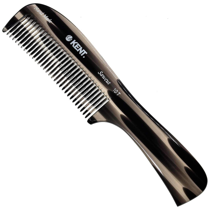 KENT Kent Hand Made Thick Hair Comb 10T G Hair Comb Gray
