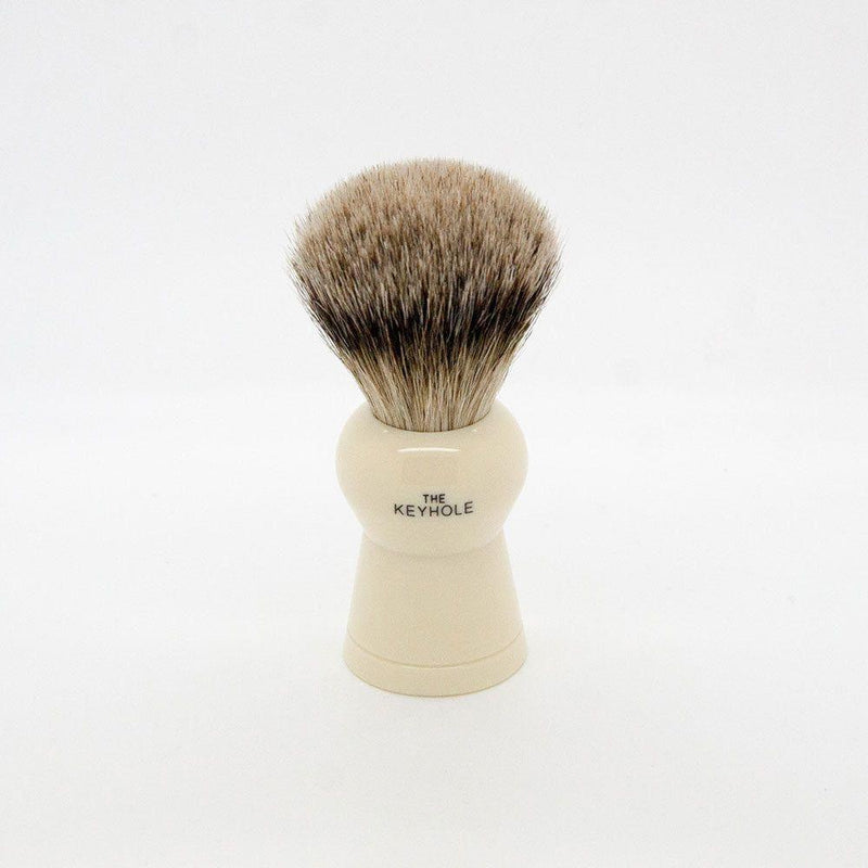Simpsons Simpsons Keyhole KH3 Best Badger Shaving Brush Shaving Brush White Smoke