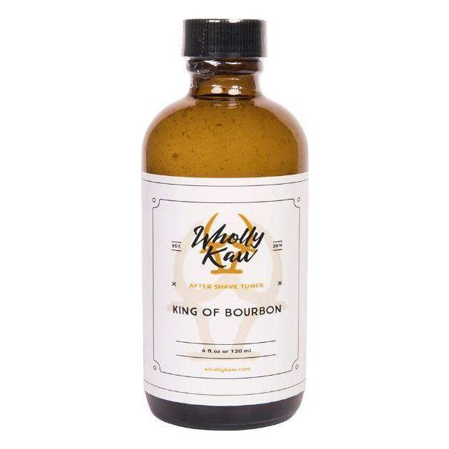 WhollyKaw Wholly Kaw King of Bourbon Shaving Collection Shaving Set Misty Rose Aftershave Toner 4 oz