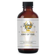 WhollyKaw Wholly Kaw King of Oud Shaving Collection Shaving Set Dark Slate Gray Aftershave Splash 4 oz