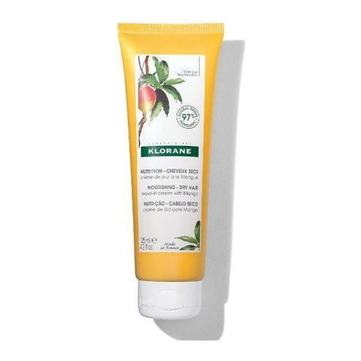 Klorane Klorane Nourishing - Dry Hair Leave-In Cream With Mango 4.2 oz Hair Cream Light Gray