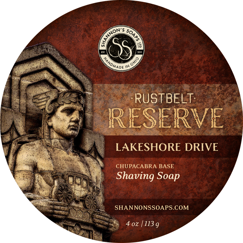Shannons Soap Shannons Soap Lakeshore Drive Rustbelt Reserve Chupacabra Base Shaving Soap 4 Oz Shaving Soap Saddle Brown