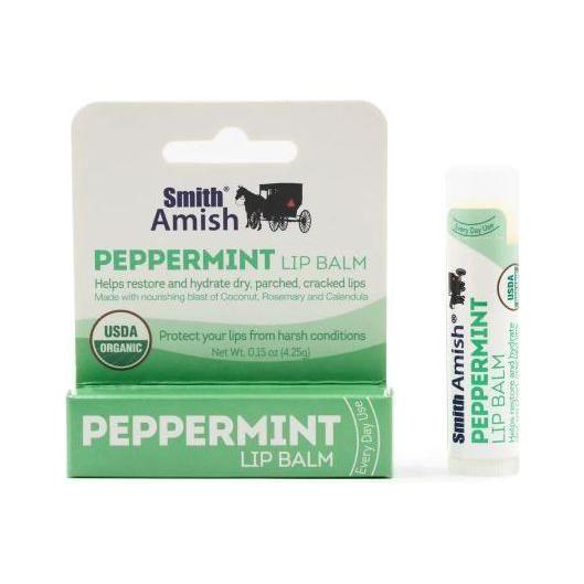 Smith Amish Smith Amish Peppermint Organic Lip Balm Lip Balm Light Gray