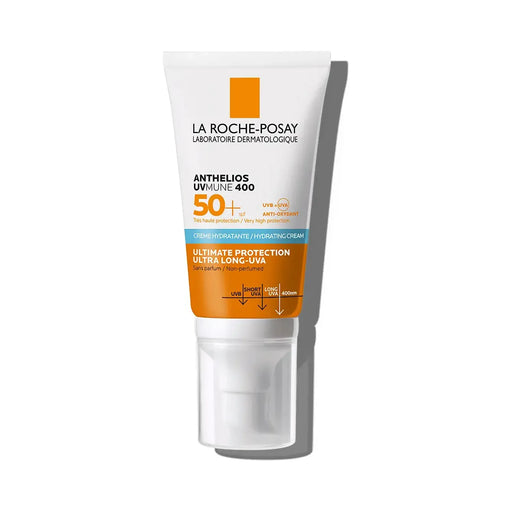 La Roche-Posay La Roche-Posay Anthelios UVMune 400 Hydrating Cream SPF50+ 50ml Sunscreen Light Gray