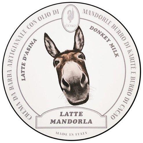 Extro Cosmesi Extro Cosmesi Mandorla Shaving Collection Shaving Set White Smoke Shaving Soap 5 oz