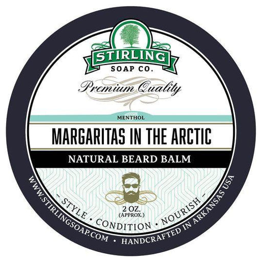 Stirling Soap Co Stirling Soap Co. Margaritas In The Arctic Natural Beard Balm 2 Oz Beard Balm Dark Slate Gray