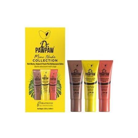 Dr PawPaw Dr PawPaw Mini Nude Collection 3x10ml Lip Balm Goldenrod
