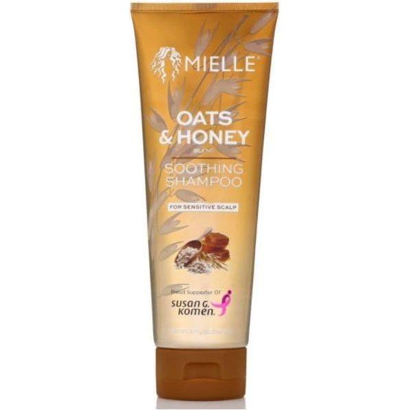 Mielle Organics Mielle Organics Oats & Honey Soothing Shampoo 8oz Shampoo Dark Khaki