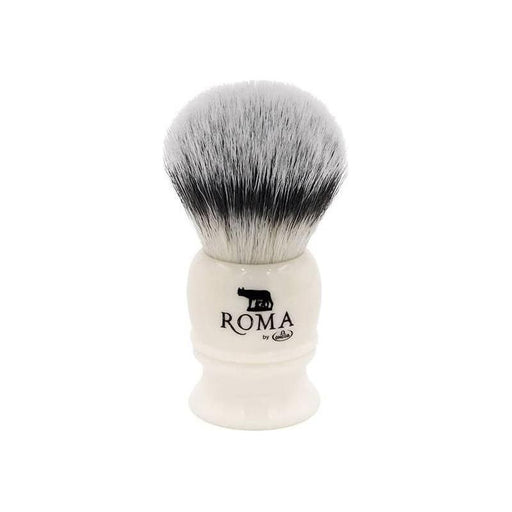 Omega Omega Roma Synthetic Shaving Brush - Lupa Capitolina Shaving Brush Light Gray
