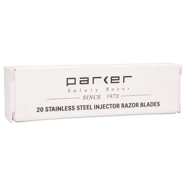 Parker Parker Stainless Steel Injector Razor Blades 20 ct Razor Blades White Smoke