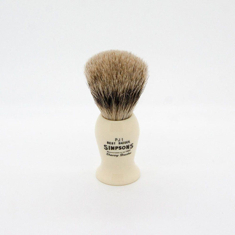 Simpsons Simpsons Persian Jar Pj1 Best Badger Hair Shaving Brush Shaving Brush White Smoke