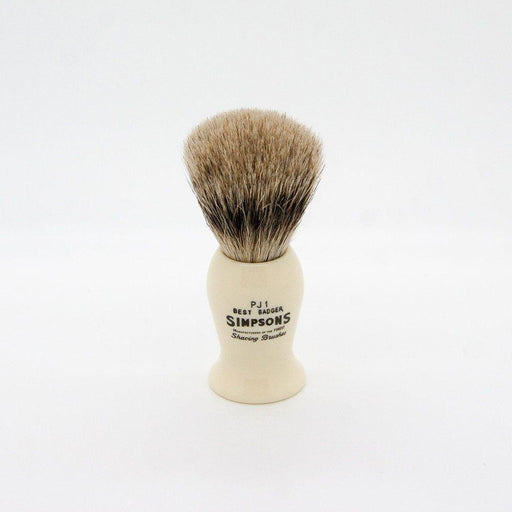 Simpsons Simpsons Persian Jar Pj1 Best Badger Hair Shaving Brush Shaving Brush White Smoke