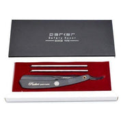 Parker Parker PTABK Stainless Steel Black Adjustable Barber Razor Barber Razor Dark Slate Gray
