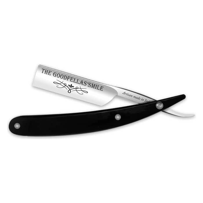 The Goodfellas' Smile The Goodfellas? smile 5/8 Square Point Straight Razor Straight Razor Black