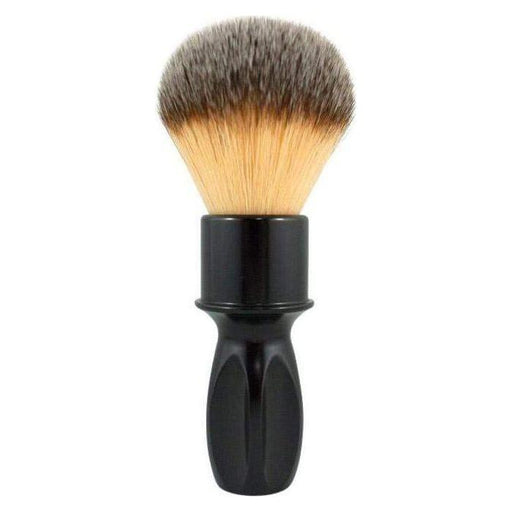 RazoRock RazoRock Glossy Black 400 Plissoft Synthetic Shaving Brush - 24 mm knot (Solid Aluminum) Shaving Brush Dark Slate Gray