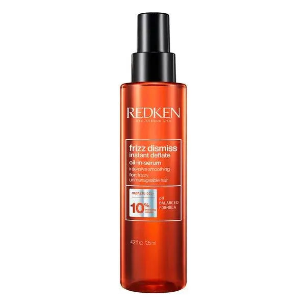 Redken Redken Frizz Dismiss Instant Deflate Oil-In-Serum 4.2oz Hair Oil-In-Serum Firebrick